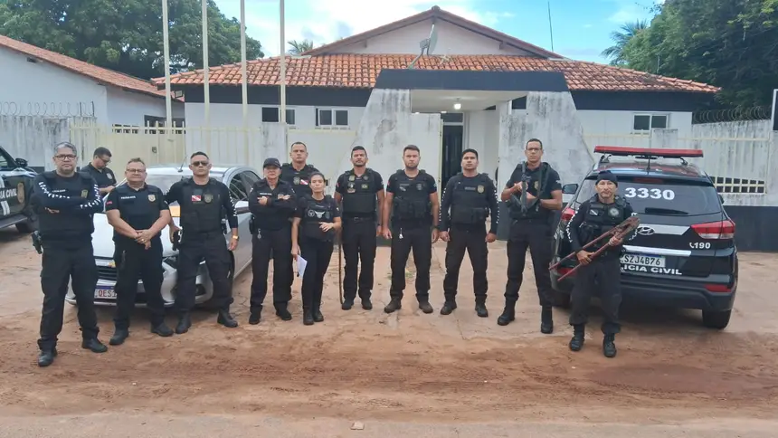 Equipes da Delegacia de Curuçá, Marapanim e Marudá