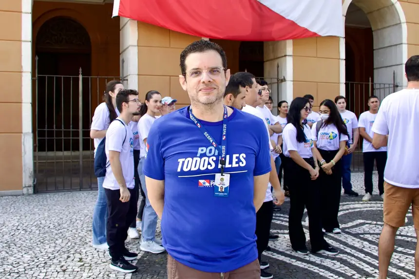 coordenador estadual de Saúde do Homem da Sespa, Andrei Porpino