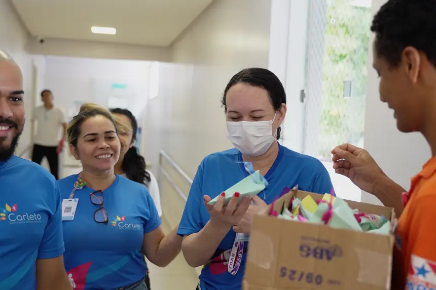 No Cetea, a programação em homenagem às mulheres contou também com entrega de brindes