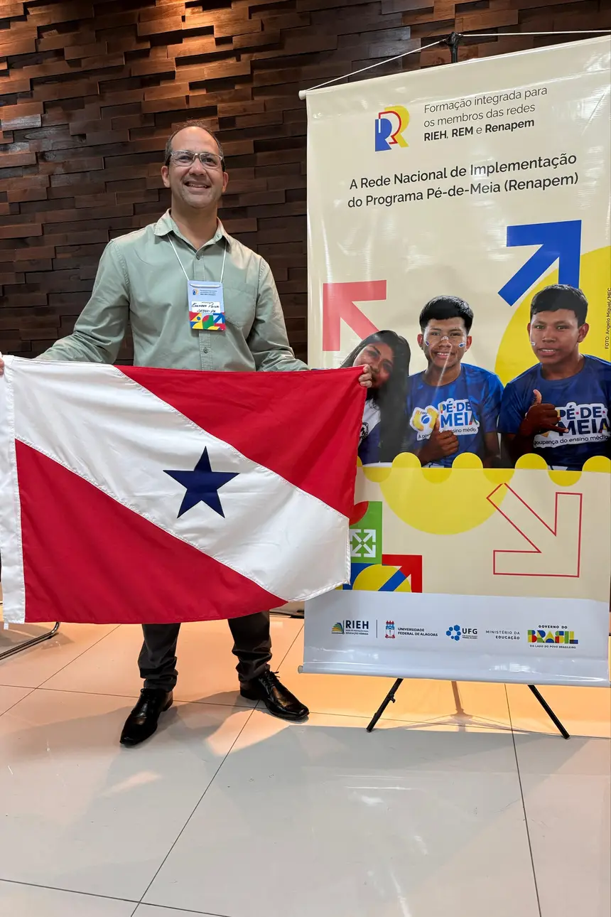 Evandro Paiva, do Programa Pé-de-Meia pela Seduc