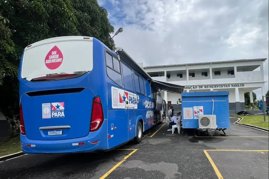 A campanha contou com estrutura completa, com sala adaptada e unidade móvel, garantindo mais conforto e agilidade no atendimento aos voluntários.