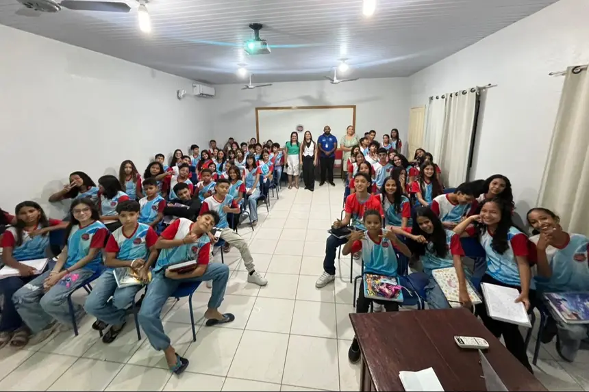 Mais de 160 estudantes, de diferentes idades e níveis de ensino, participaram das atividades de conscientização sobre o uso da água