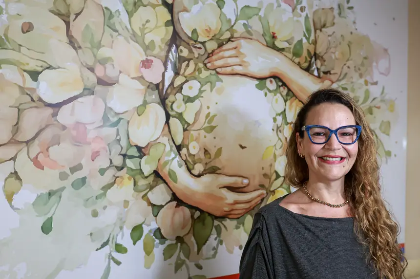 Daniele Leal, médica obstetra