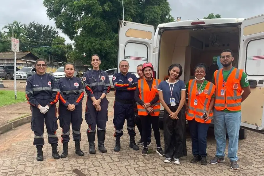 Ação teve apoio de profissionais do Samu.jpg
