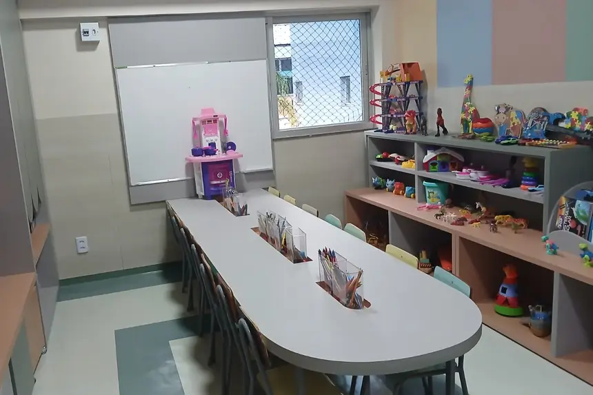 Tudo foi organizdo com muito carinho pela Comissão de Humanizçaão