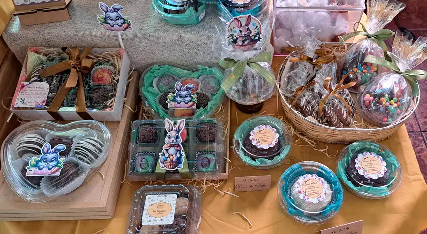 Produtos alusivos à Páscoa 