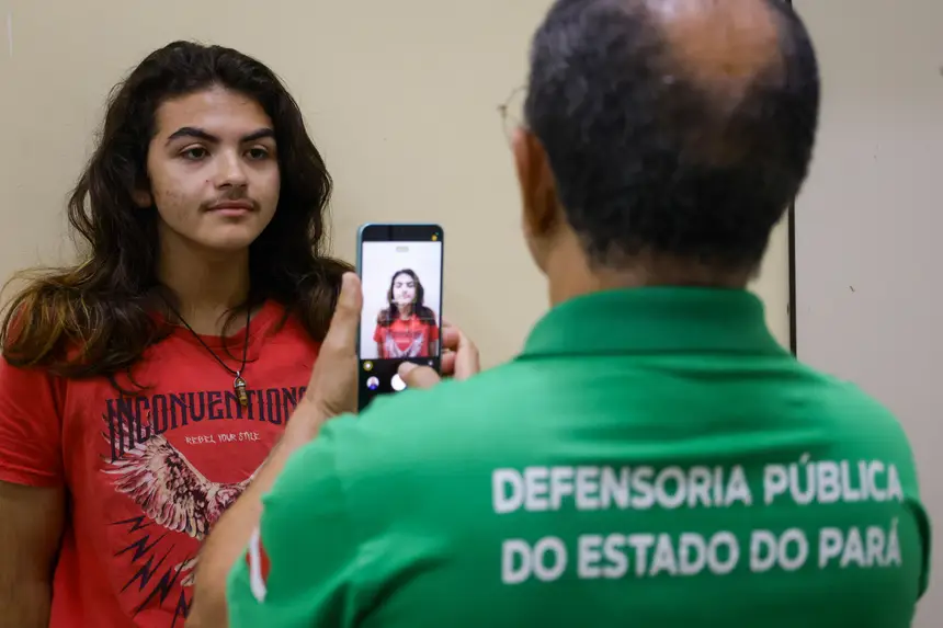 Lucca Carvalho, estudante