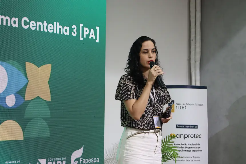 Aline Casemiro, Gerente de Inovação e Propriedade Intelectual da Fundação Guamá