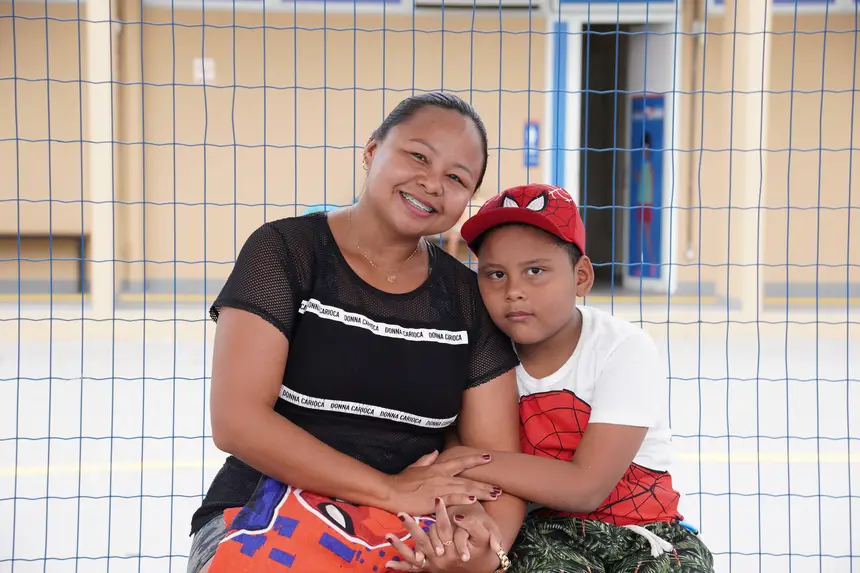 Franci Ferreira e Caleb