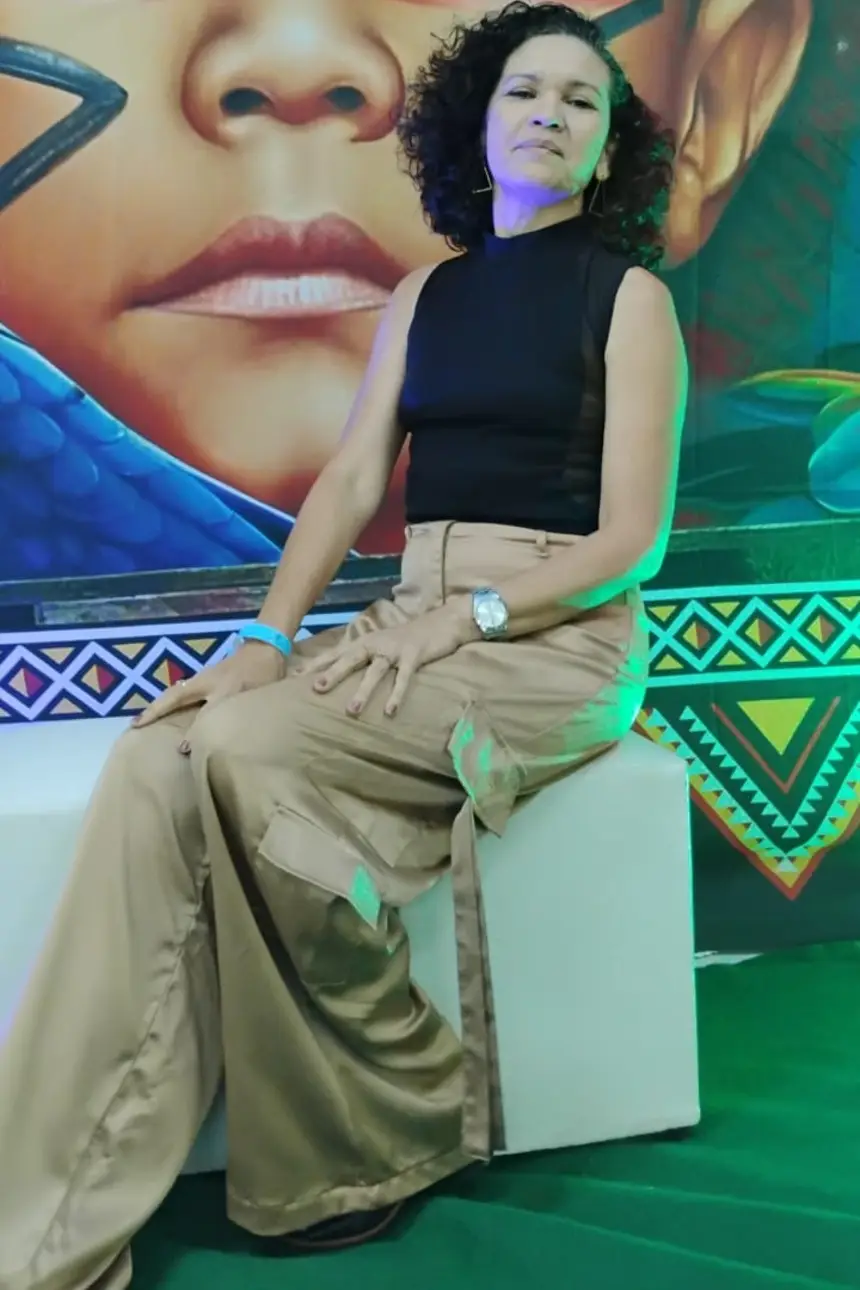 Dina Bandeira atua como pedagoga do CCPPA desde 2019.