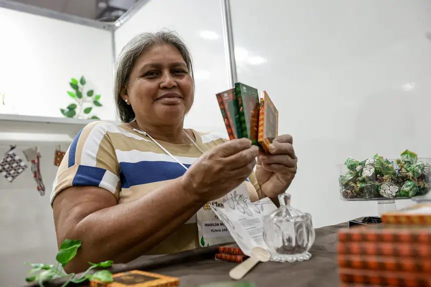 Irasilda Pereira, empreendedora indígena