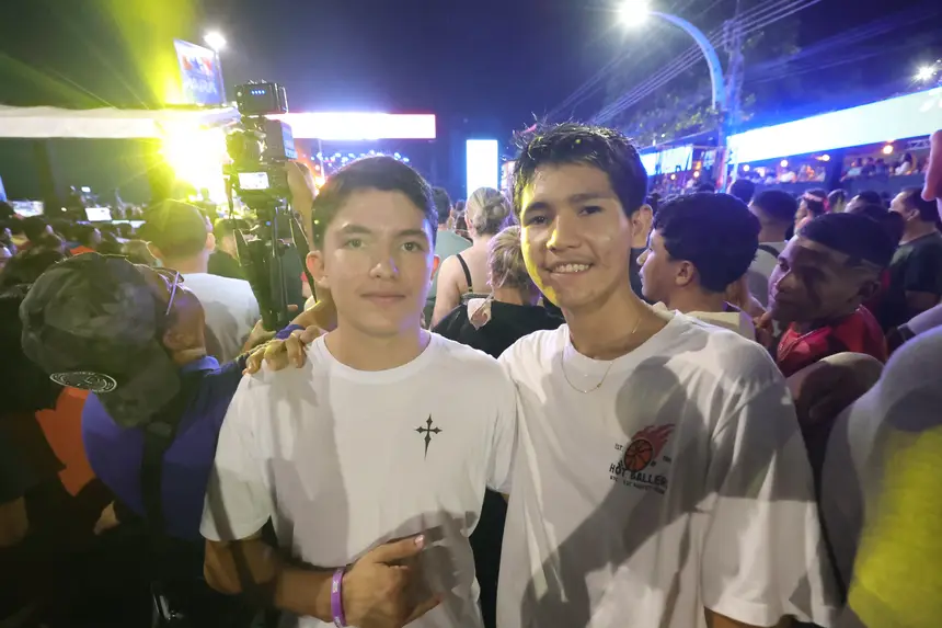 Flavio Cunha e seu irmão