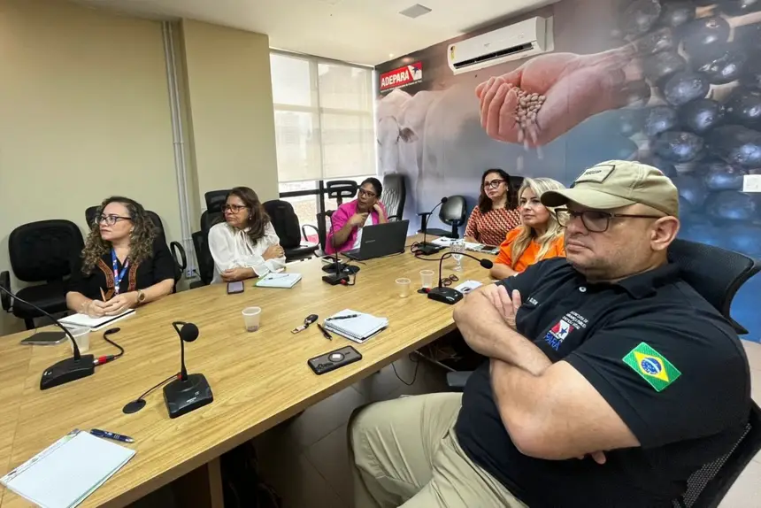 Adepará apresentando o Plano Integrado de Rastreabilidade da cadeia do Açaí