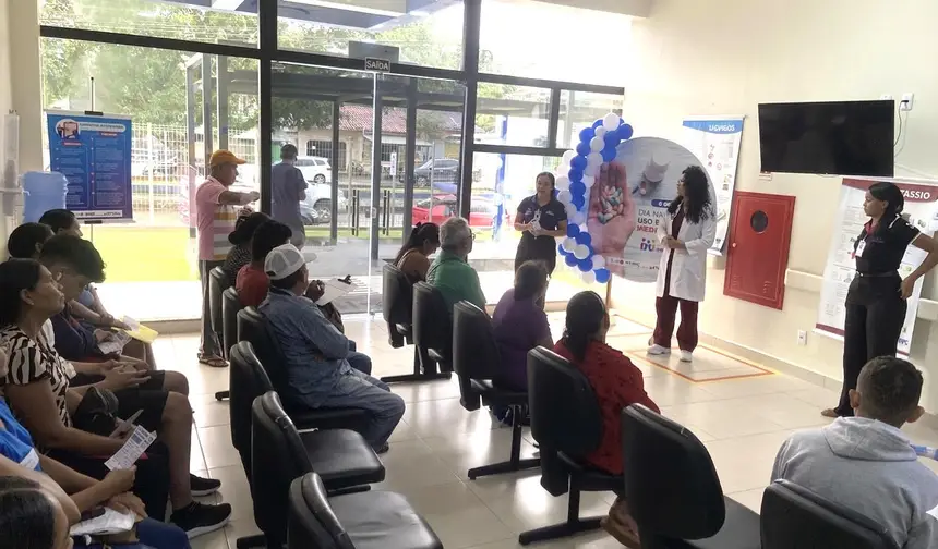 Ação educativa em alusão ao Dia Nacional do Uso Racional de Medicamentos
