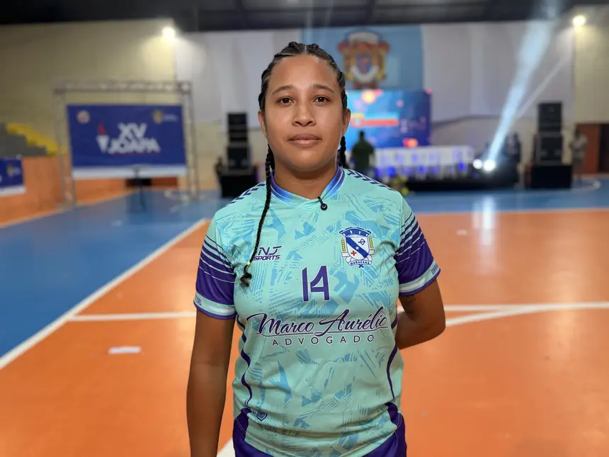 Atleta futsal do município de Maracanã, Ingrid Isabele participa pelo segundo ano.