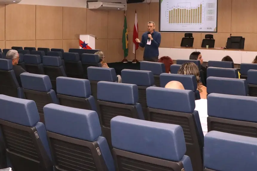 Encontro tem dois dias de realiização no auditório da Sespa, em Belém