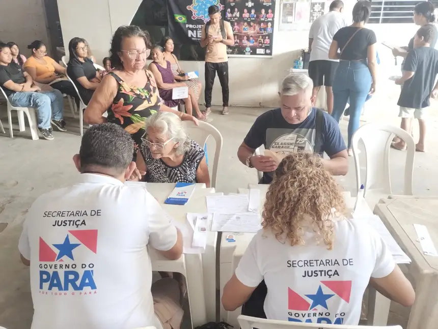 Secretaria de Justiça levou serviços de cidadania à ação social 