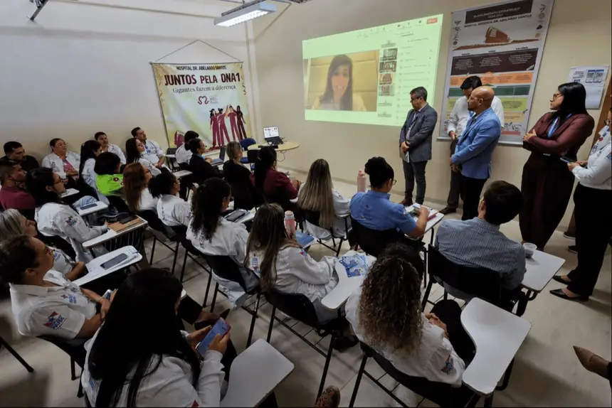 Avaliadoras do IBES analisaram protocolos assistenciais e administrativos no hospital