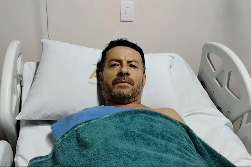 Paciente Wilson Carmona na Unidade de Internação: Fui bem atendido. Estou gostando do atendimento e da alimentação.