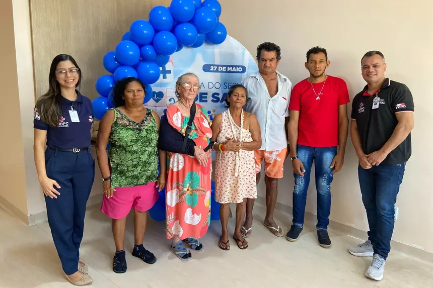 HRPC promove ação de ergonomia e alongamento funcional para usuários da unidade