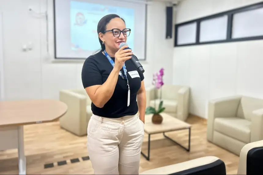 Fátimas Bastos da Sespa apresentou a epidemiologia da doença