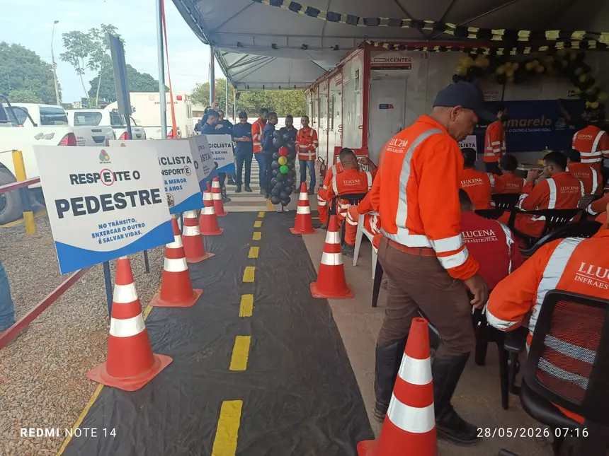 Em Marabá, Maio Amarelo foi lembrado com os profissionais da saúde 