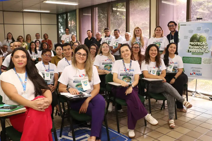 Participantes do evento realizado na Escola de Governança do Pará, em Belém