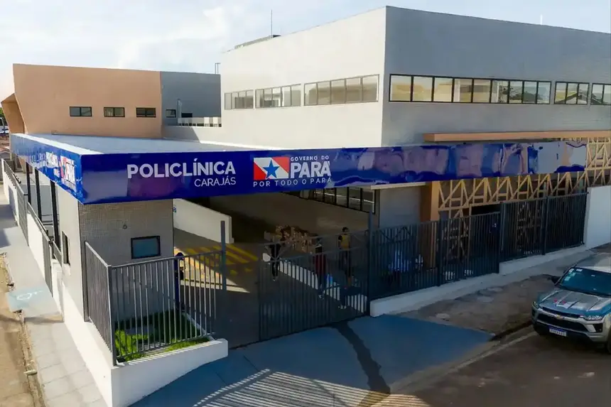 A Policlínica Carajás concentra atendimentos especializados e exames de apoio ao diagnóstico para usuários da região de Carajás.