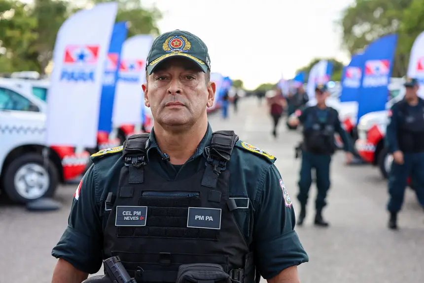 Cel Sérgio Ricardo Neves - comandante geral da PM
