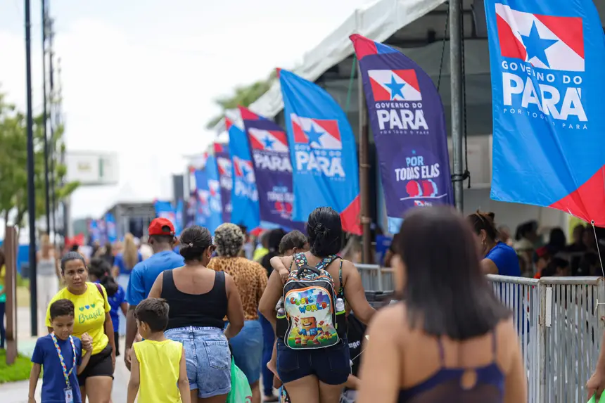 Foto: Pedro Guerreiro / Ag. Pará Serviços gratuitos foram oferecidos a centenas de pessoas