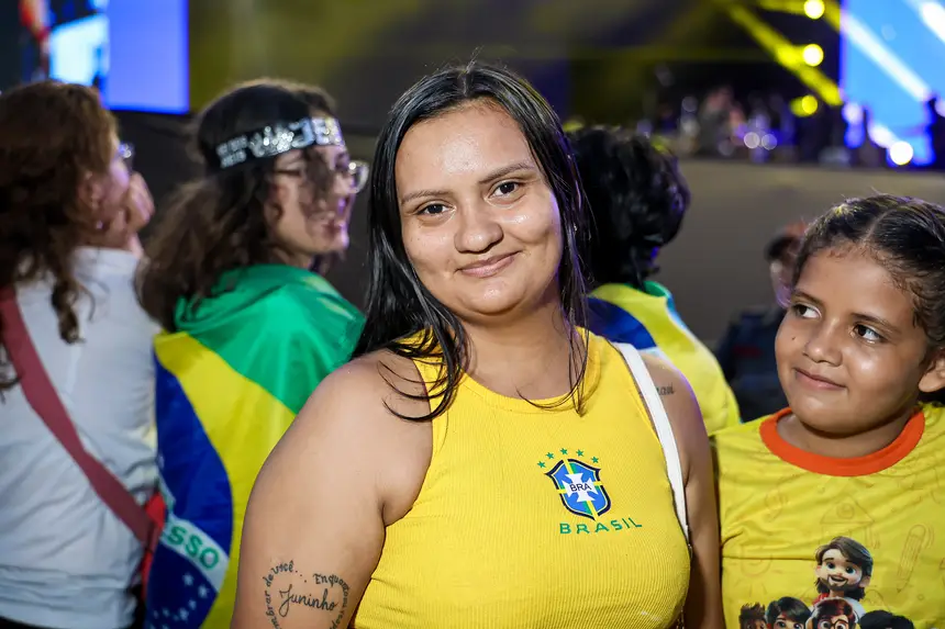 Alecssandra Nascimento, 28 anos, batedora de açaí