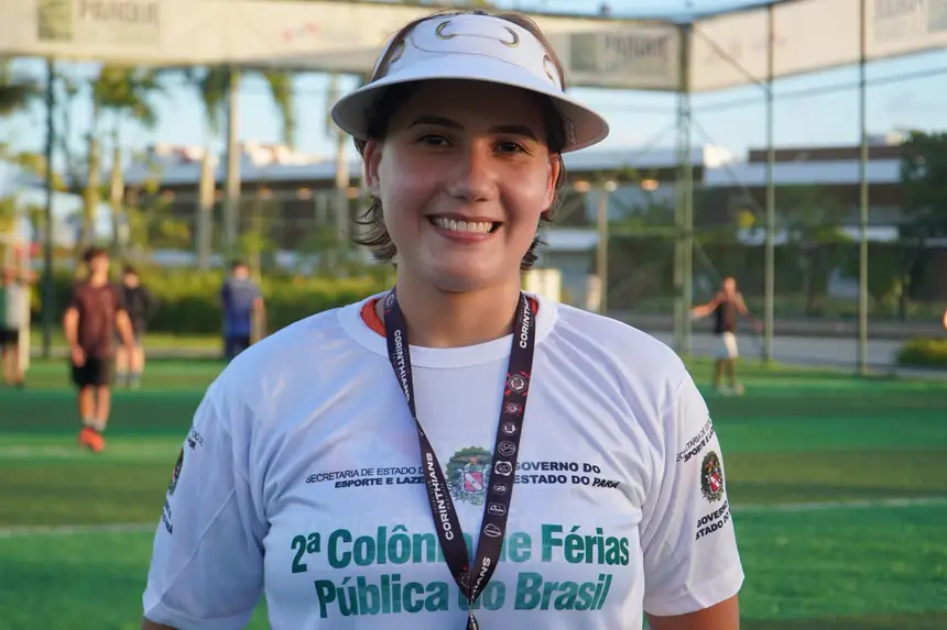 Andressa Pojo - instrutora de futset