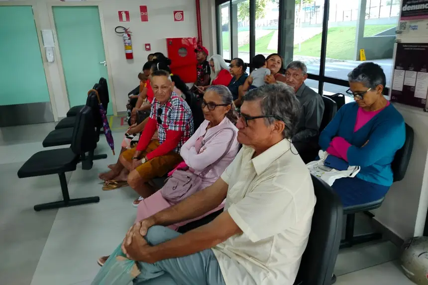 Pacientes ação de saúde
