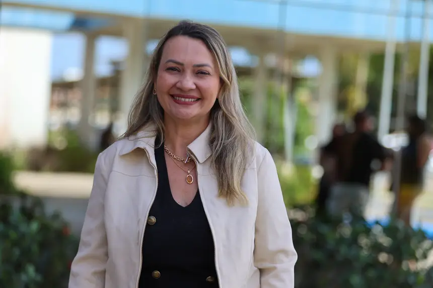 Larissa Castro, coordenadora da Assessoria de Convivência Educacional 