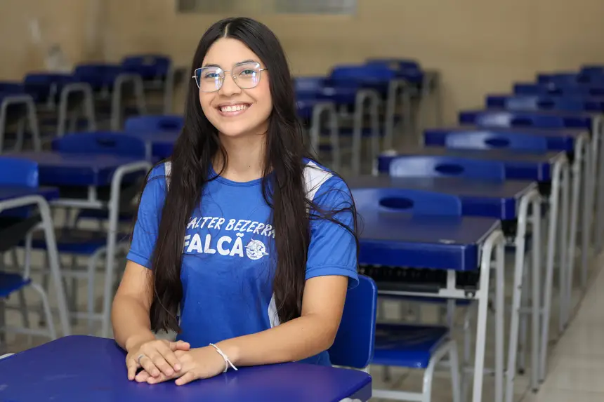 Aluna Juliana SilvaFormada do ensino médio