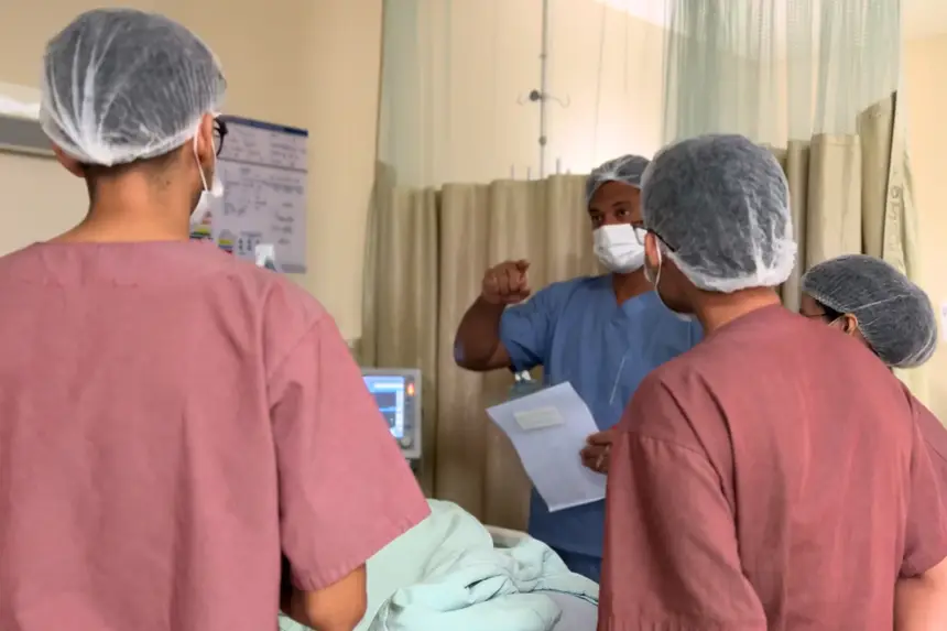 Selo reconhece alto padrão no atendimento hospitalar (Foto ASCOM-HRPT)