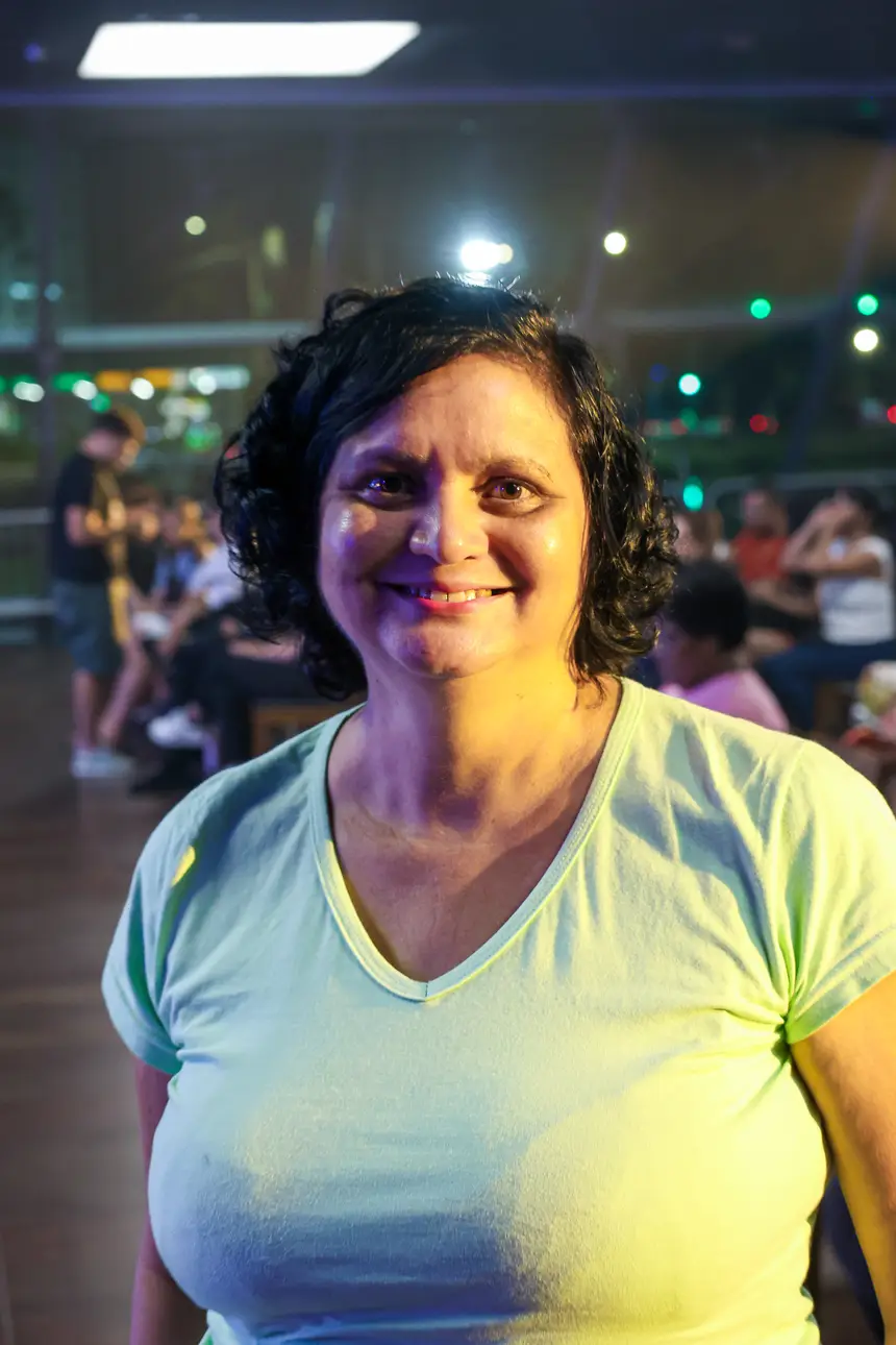 Rita Menezes, professora aposentada (público) <div class='credito_fotos'>Foto: Bruno Cecim / Ag. Pará &nbsp;&nbsp;|&nbsp;&nbsp; <a href='/midias/2026/originais/20260901203437-GF00027735-F00543588.jpg' download><i class='fa-solid fa-download'></i> Download</a></div>
