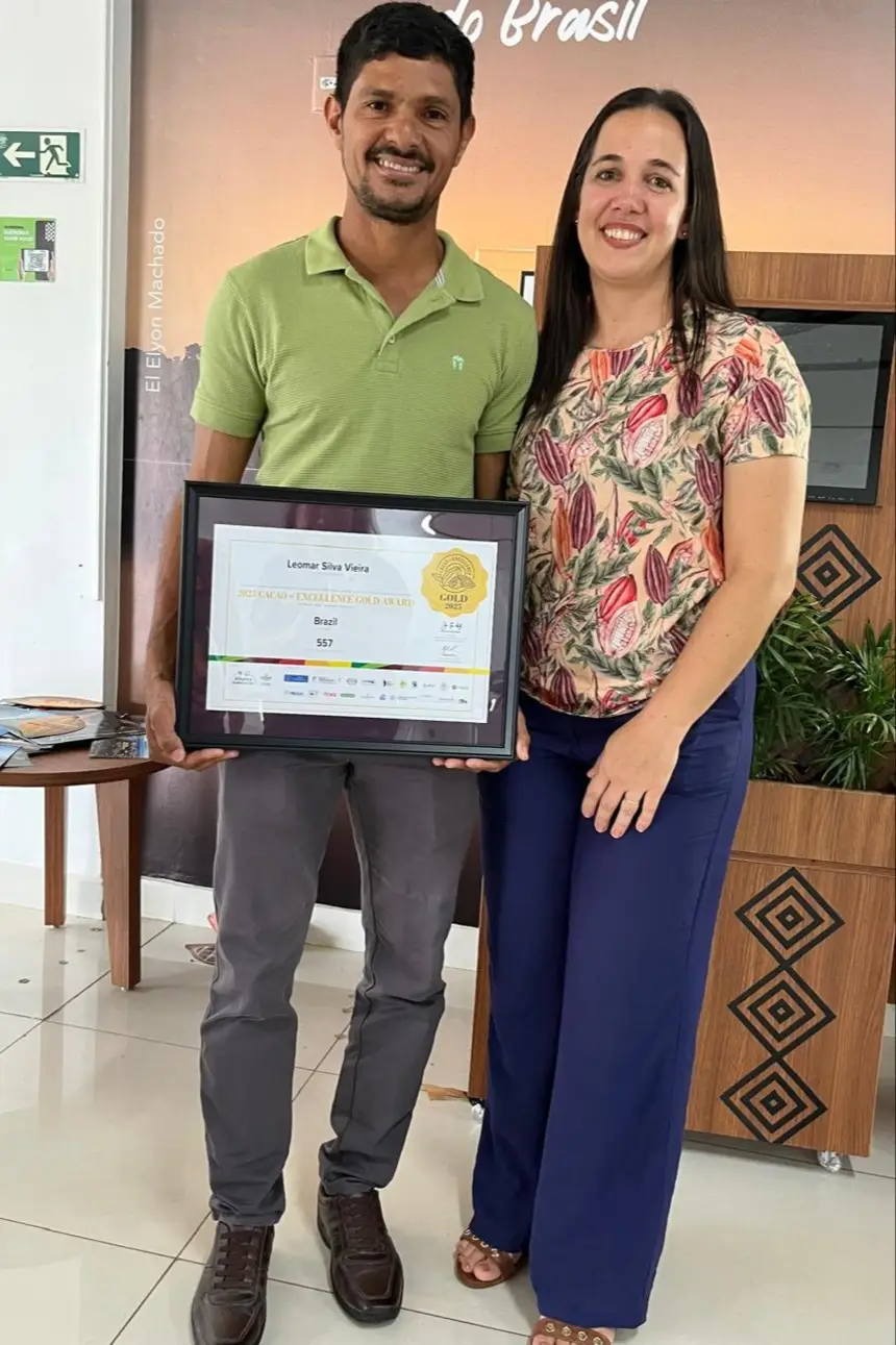 Leomar Vieira e Miriam Federicci