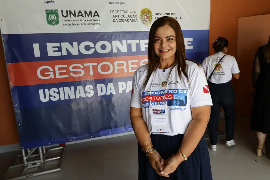 Ana Solange Parente: diretora usina da paz Bragança