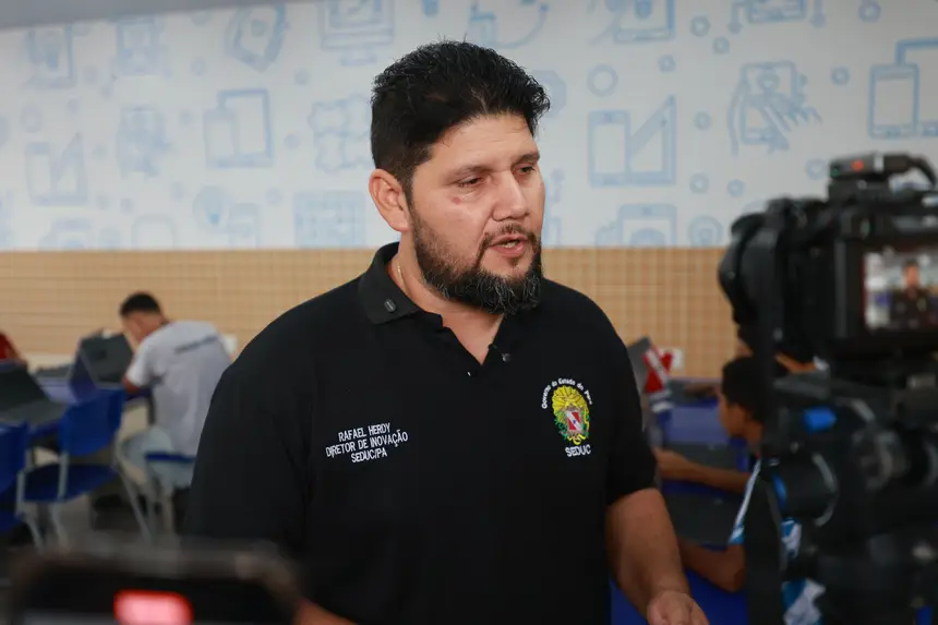 Rafael Herdy - diretor de inovação e tecnologia da Seduc