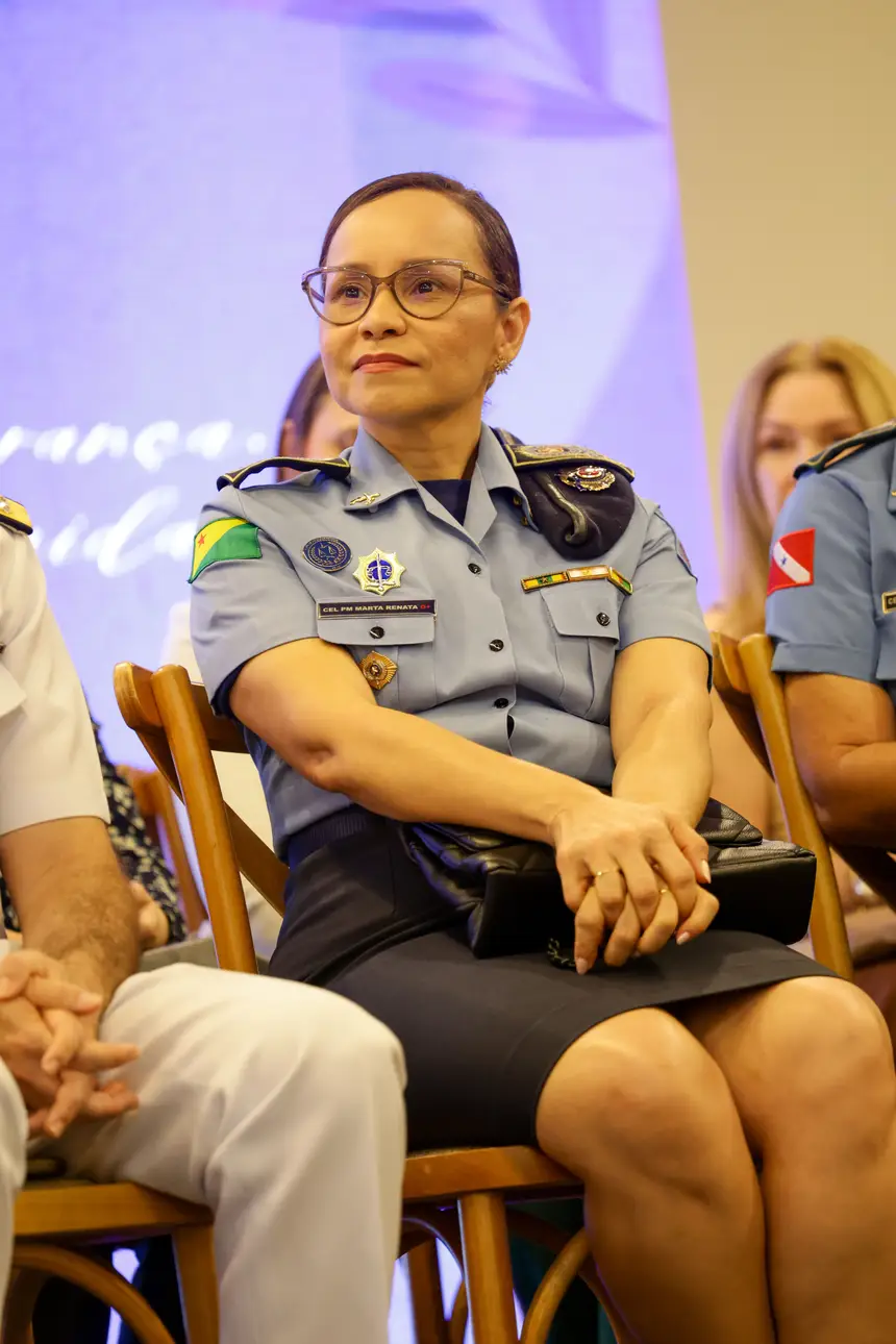 Cel PMAC Marta Renata, comandante Geral PM Acre