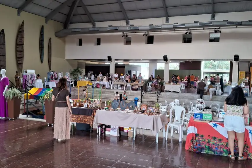 Feira Amazônia Brechó, no Espaço São José Liberto