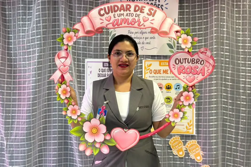 Rosângela Gonçalves, supervisora do  (NEP) e do GTH do Regonal do Marajó