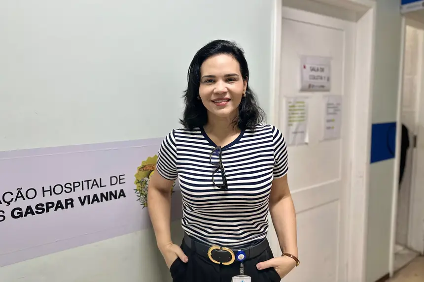 Aline Rodrigues – Psicóloga do HCGV e presidente da Comissão de Captação de Sangue da instituição.