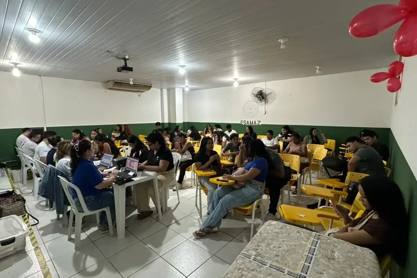 Campanha do Hemopa mobilizou estudantes, em parceria com o Centro Universitário da Amazônia (Uniesamaz)