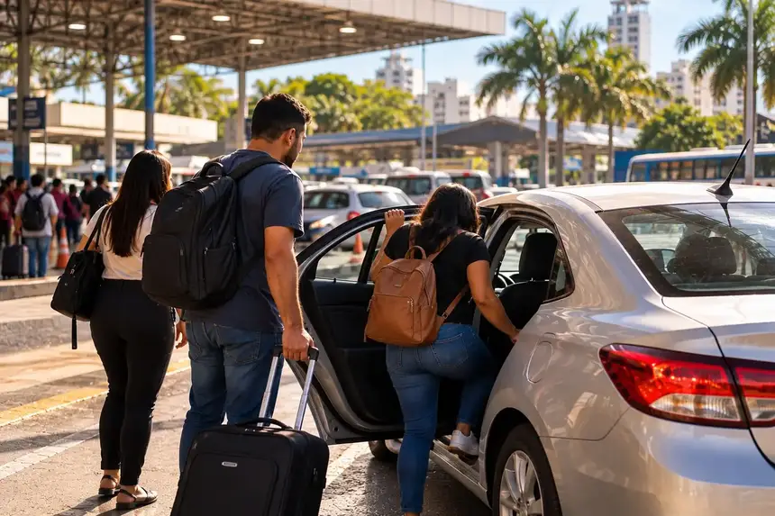 Regulamentação é voltada a veículos de pequeno porte que atuam como lotação (imagem ilustrativa, gerada por I.A.)