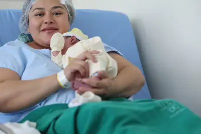 notícia: Levy é o primeiro bebê a nascer na Santa Casa em 2026