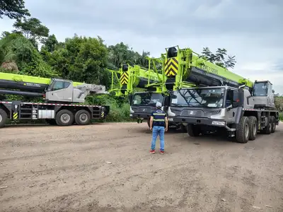 notícia: Secretaria da Fazenda do Pará (Sefa) apreende quatro guindastes em Marabá