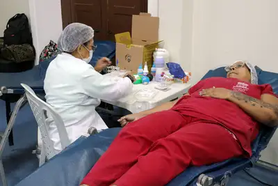 notícia: Doações de sangue salvam vidas de crianças e adultos na Santa Casa do Pará