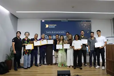 notícia: PCT Guamá certifica primeira turma do curso de letramento digital